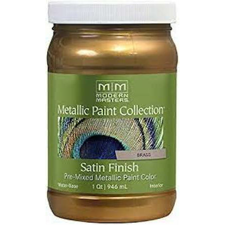 Brass - Modern Masters Metallic Satin – Arizona Paint Supply